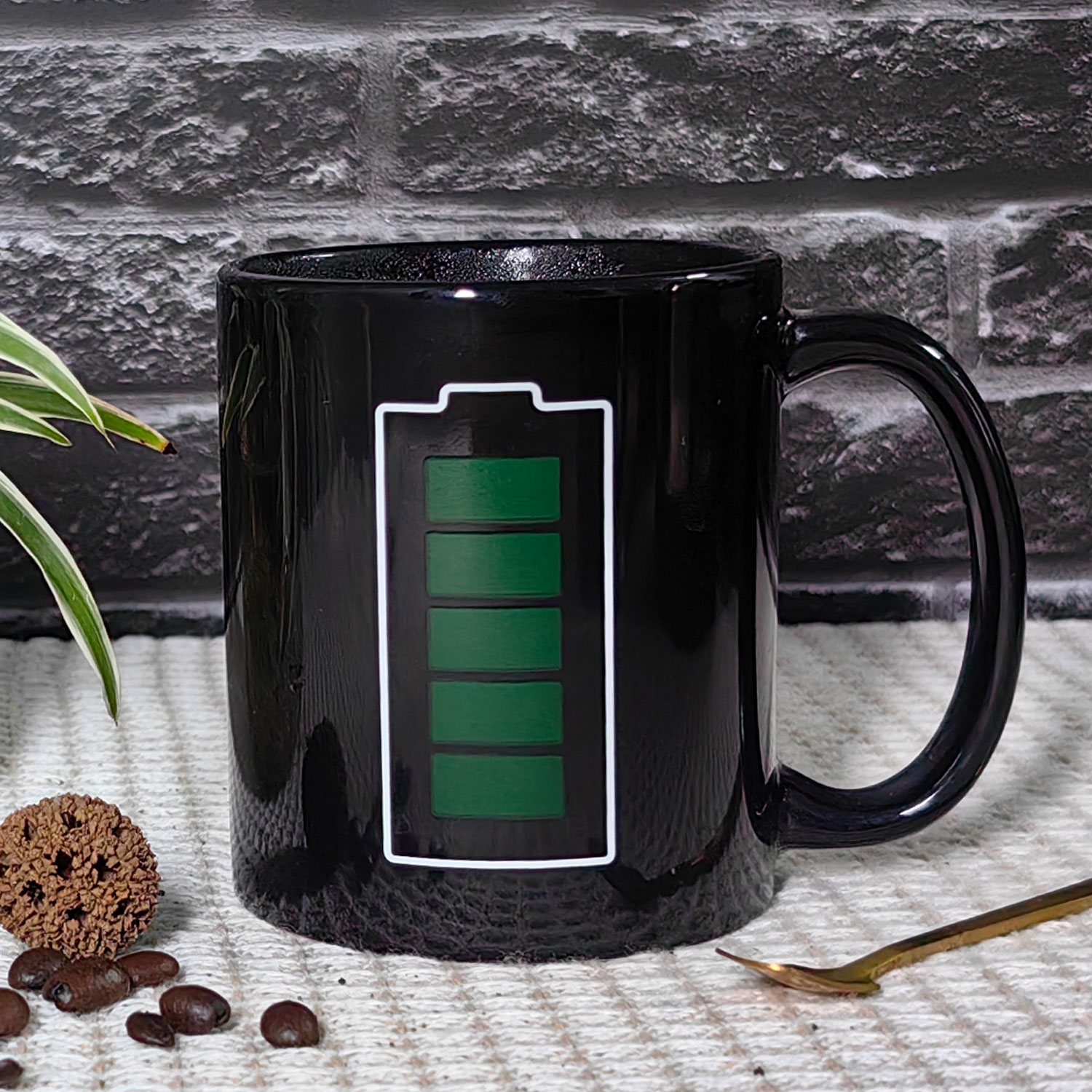 Batteryr, Father's Day Gift Color Changing Mug Magic Mug.