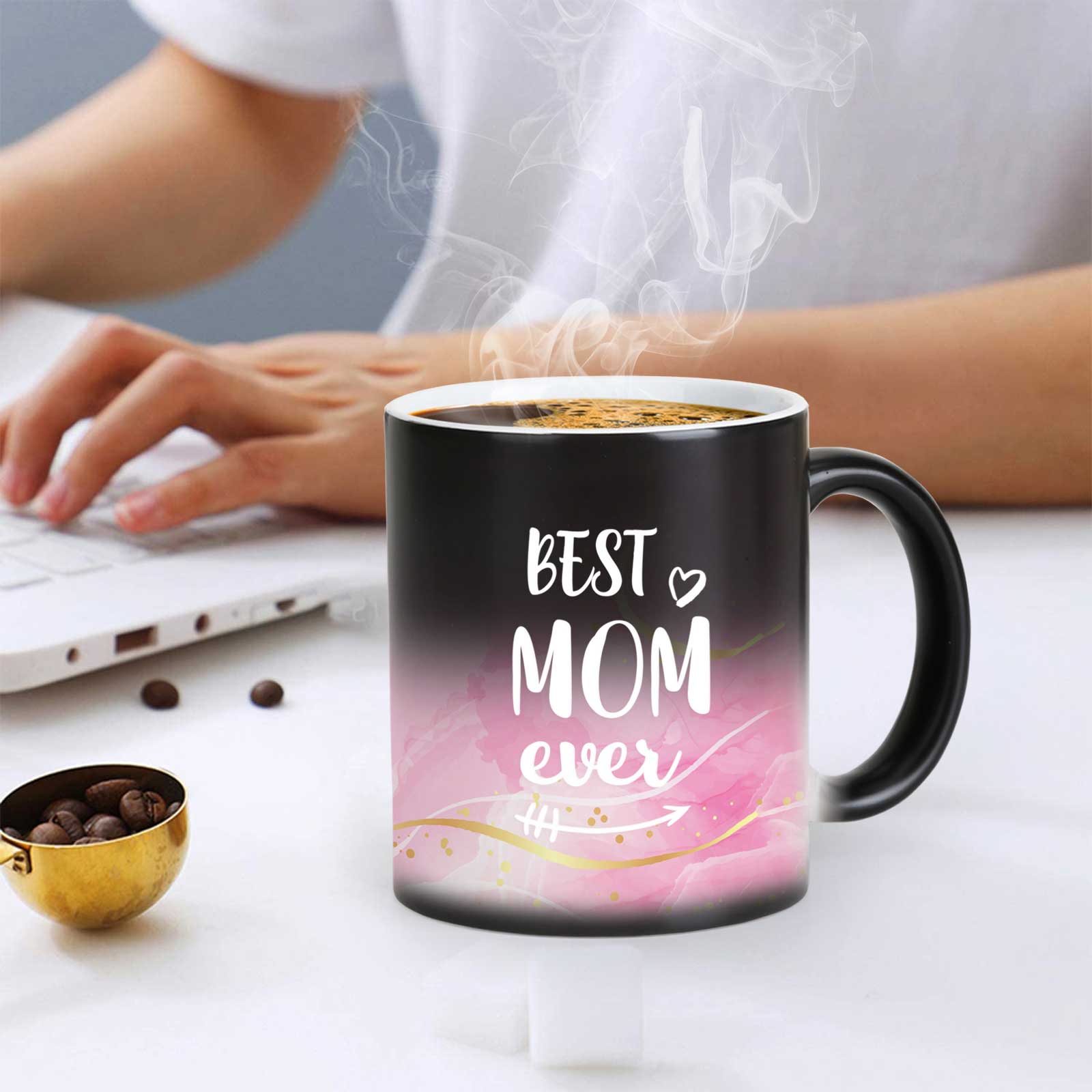 Best MOM Ever, Mother's Day Color Changing Mug Magic Mug.