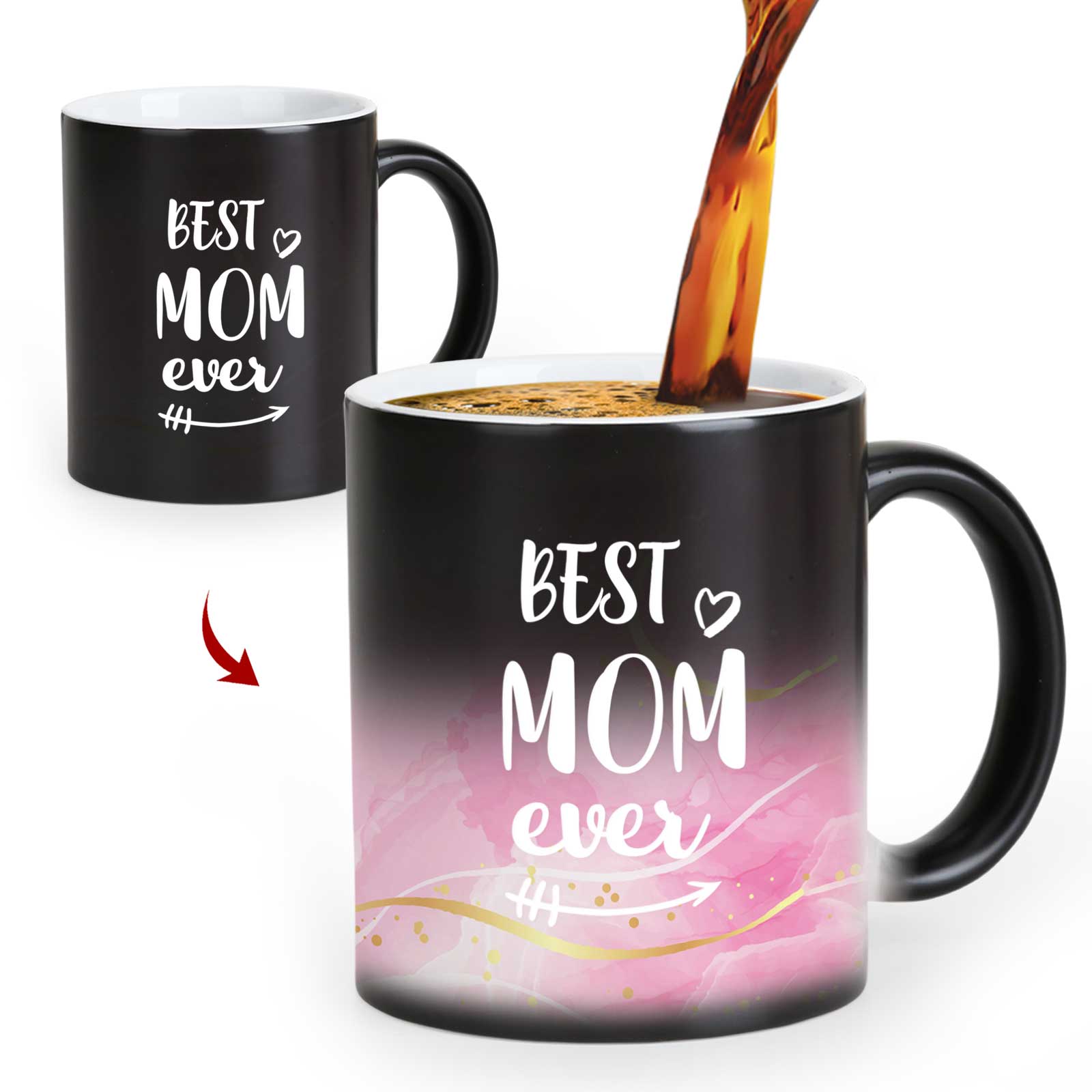 Best MOM Ever, Mother's Day Color Changing Mug Magic Mug.