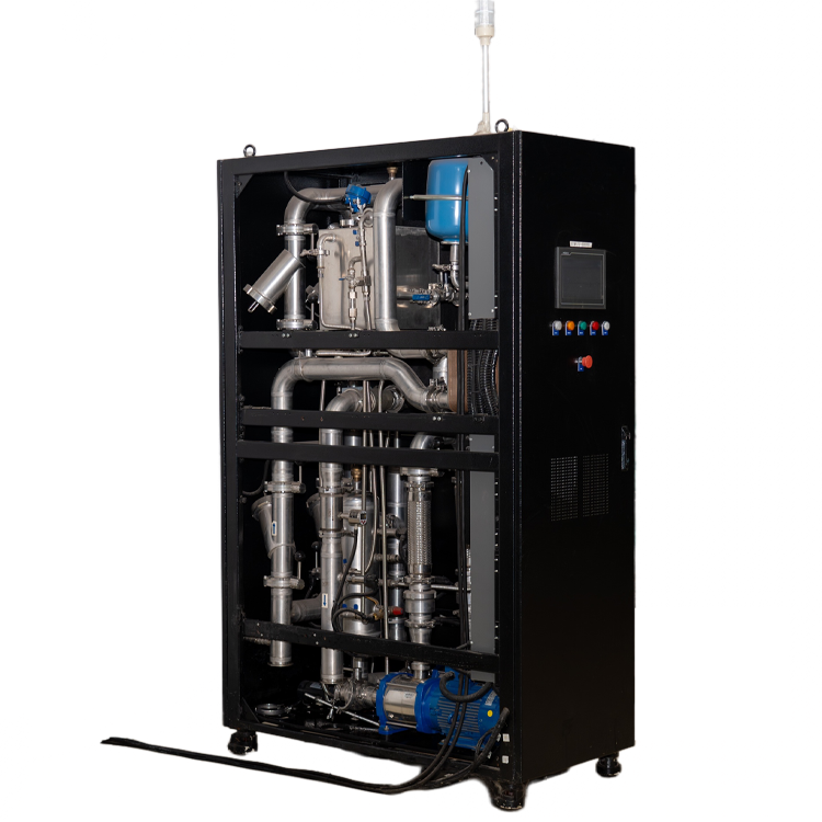 Unité de distribution de liquide de refroidissement de type armoire