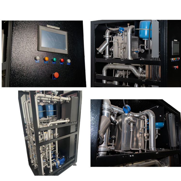 Unité de distribution de liquide de refroidissement de type armoire