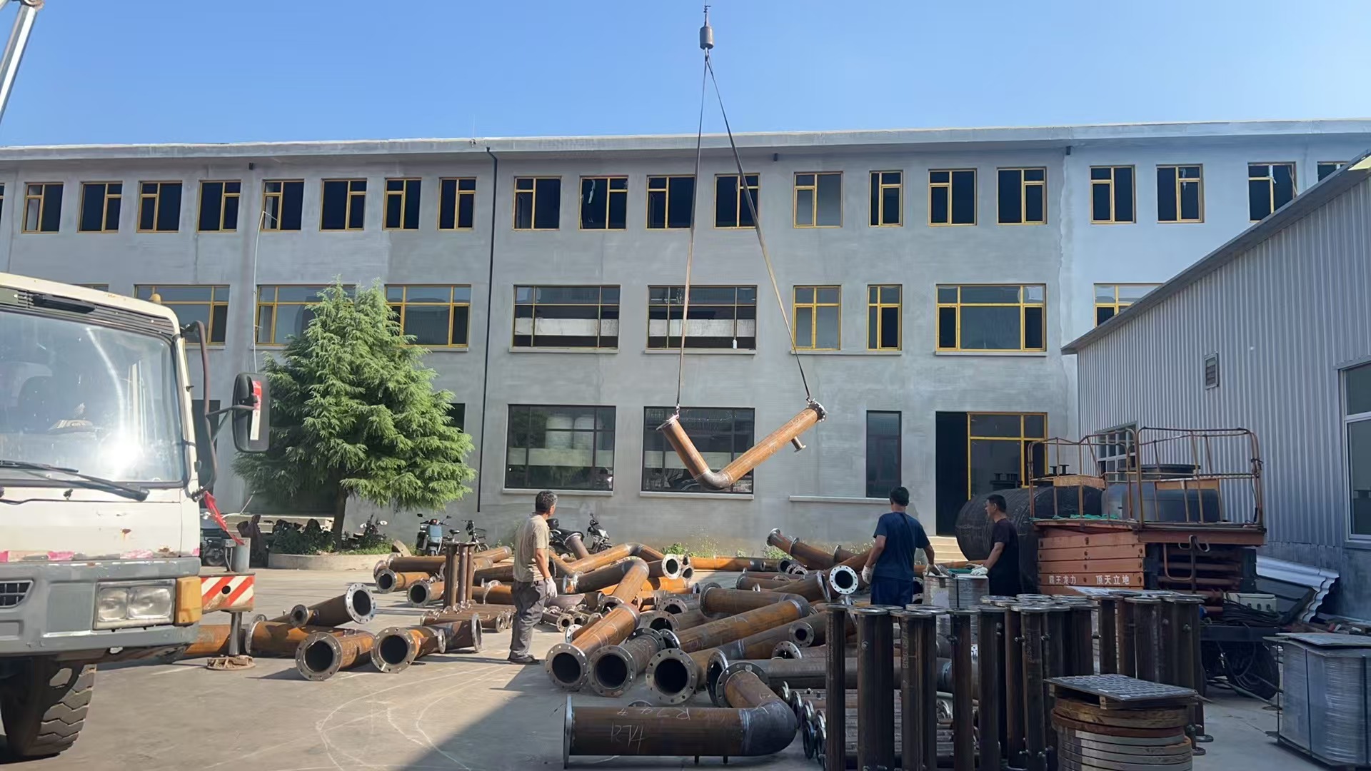 Packing and Shipping Logistics for Large-Diameter Prefabricated Spools