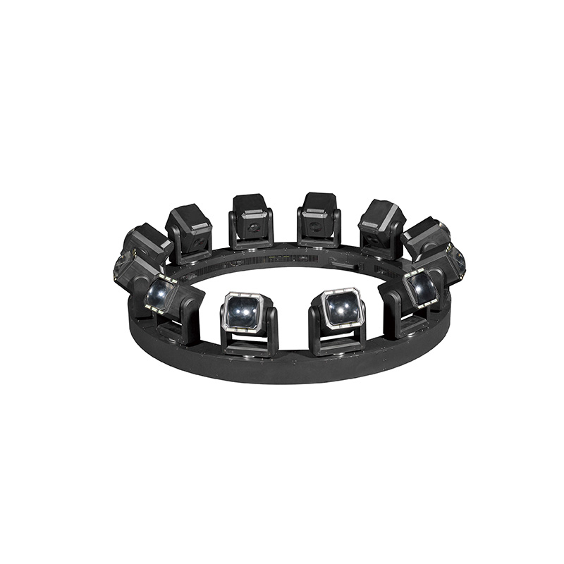 12*80W Lifting Infinite Rotating Beam Light