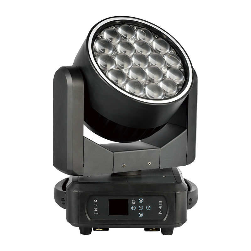 19*15W LED Zoom Moving Head Light with LED Ring