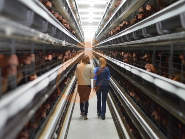 Quanto as gaiolas de frango tipo H podem aumentar a produção de ovos em fazendas avícolas na Etiópia?