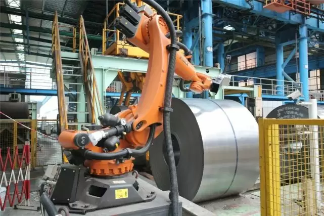Cold continuous rolling of mild steel coil