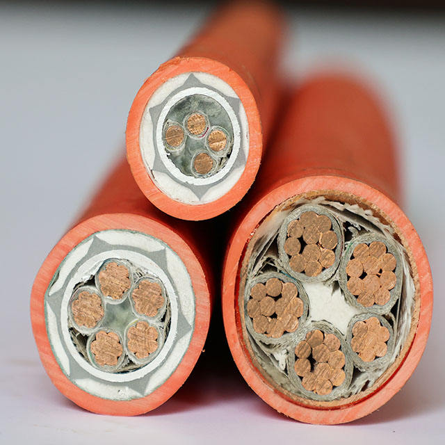 Mineral fireproof cable