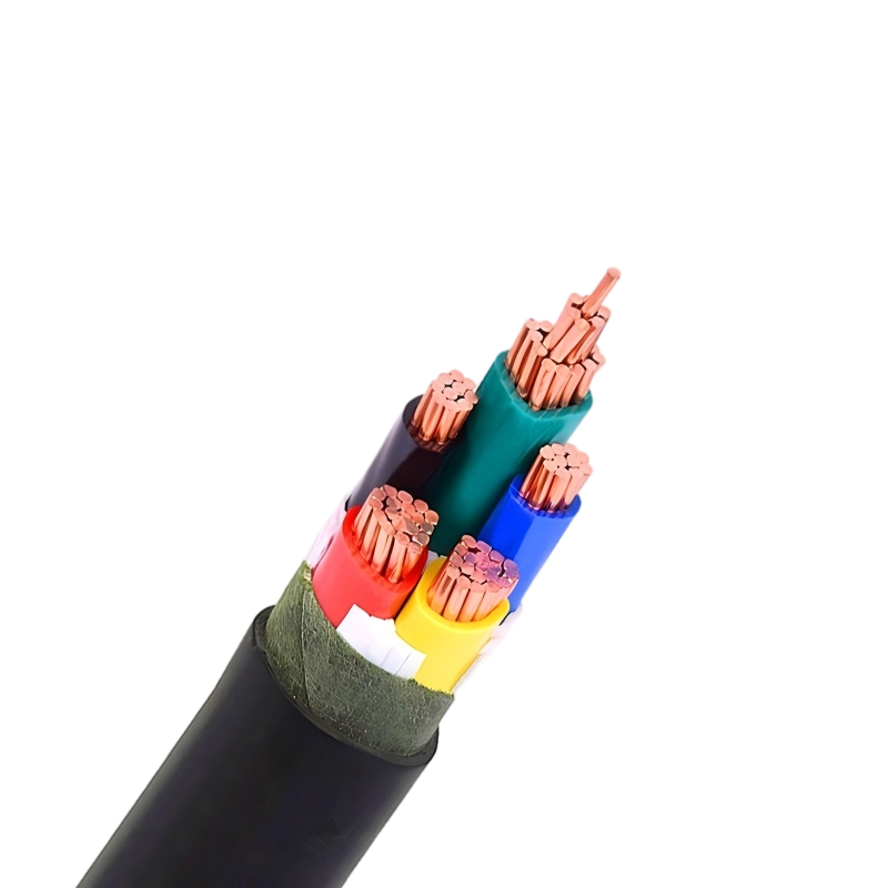XLPE Insulated 3+2 Cores Copper Cable 3X70+2X35mm2 XLPE Insulated 3+2 Cores Copper Cable 3X70+2X35mm2