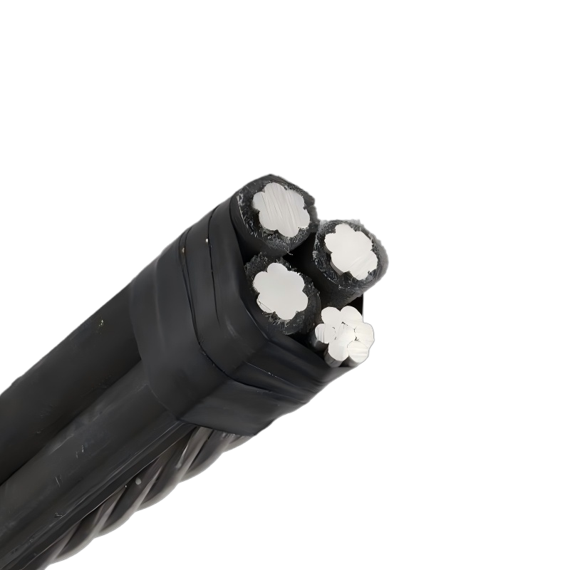 3x2+2awg Palomino Aluminum Conductor Quadruplex Overhead Service Drop Cable