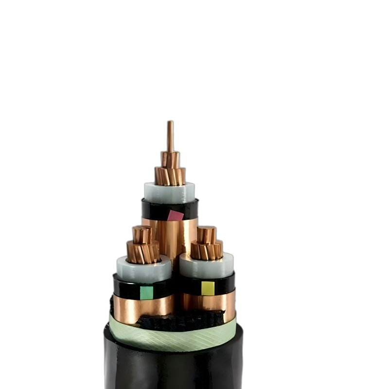 Three Core 26/35KV Medium Voltage Unarmored Cable Three Core 26/35KV Medium Voltage Unarmored Cable