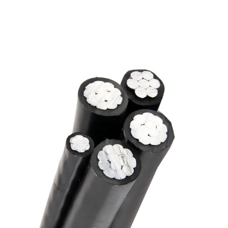 NFC 33-209 Aerial Bundle Conductor ABC Cable 3x70+54.6+16mm2 NFC 33-209 Aerial Bundle Conductor ABC Cable 3x70+54.6+16mm2