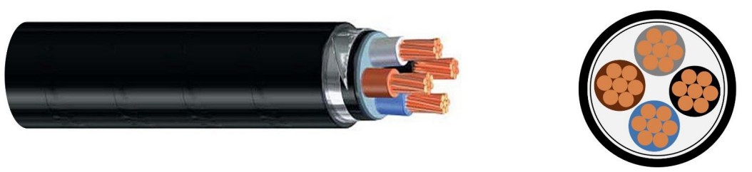 n2xby-cable-structure