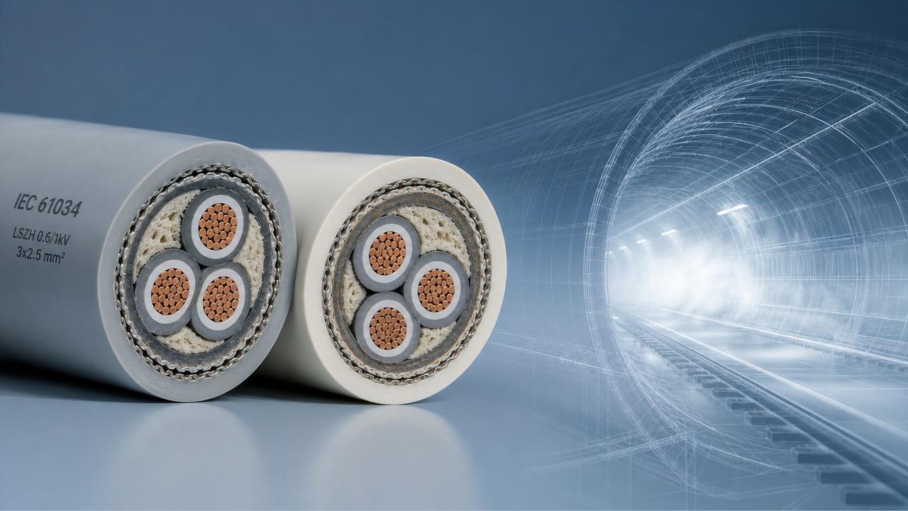 What ‘Low Smoke’ Really Means in IEC 61034 vs. EN 50399 — And Why It Matters for Tunnel Projects
