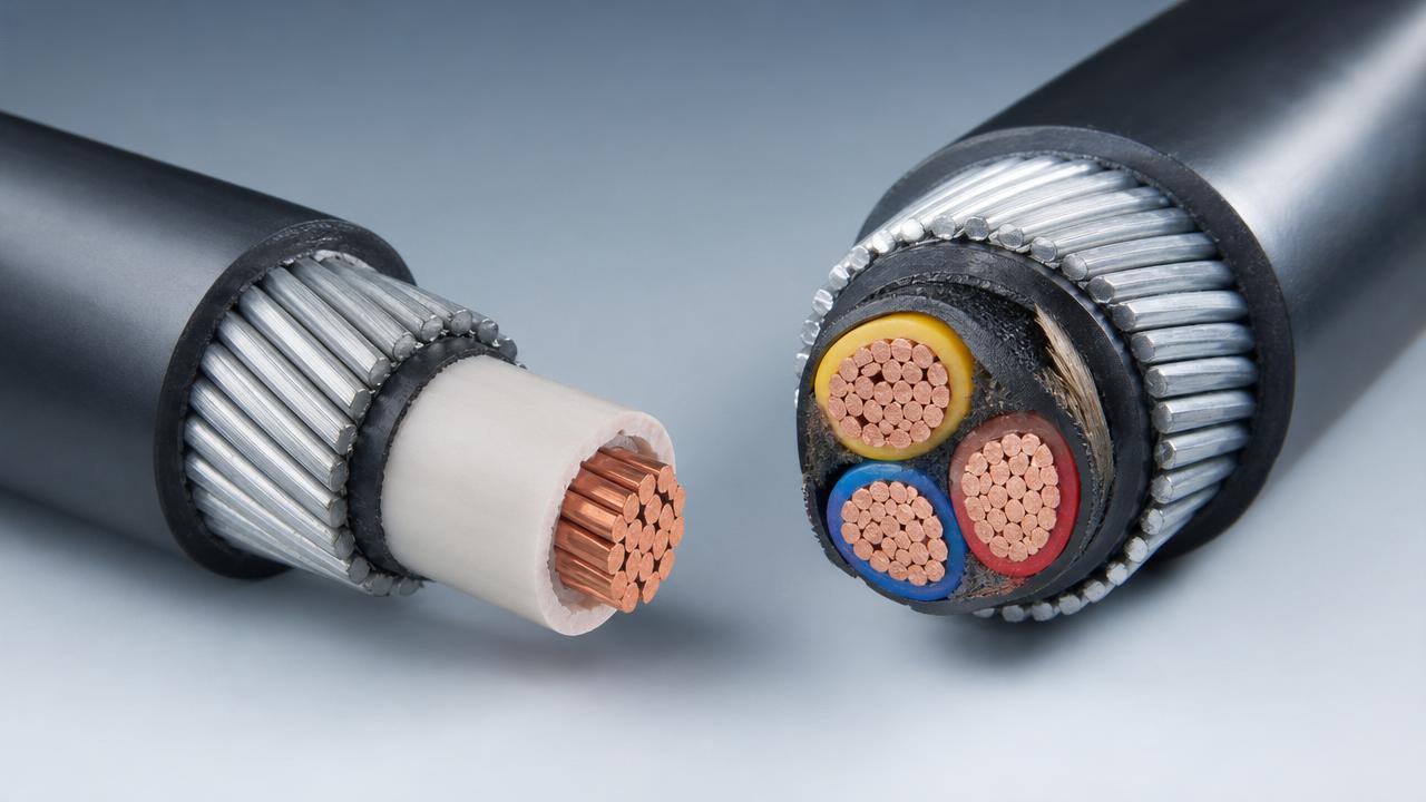 How to Calculate Voltage Drop for Single-Core vs. Three-Core SWA Cables in Long-Distance Feeds