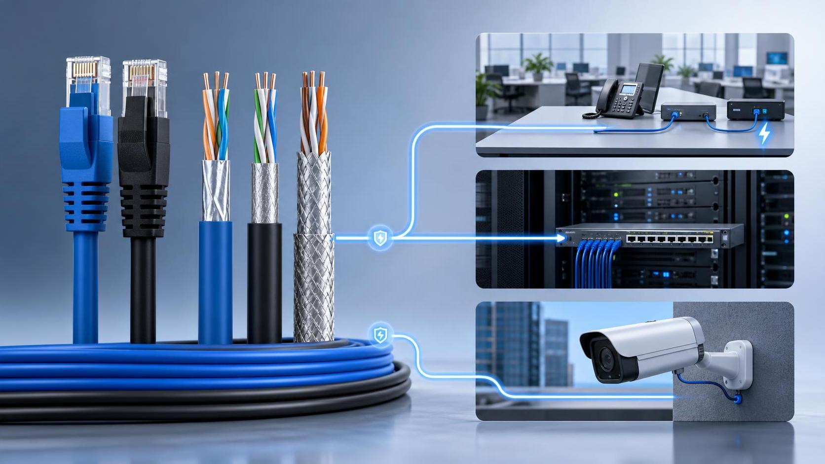 What Type of Network Cable Fits Office, Data Center, and Security Systems?
