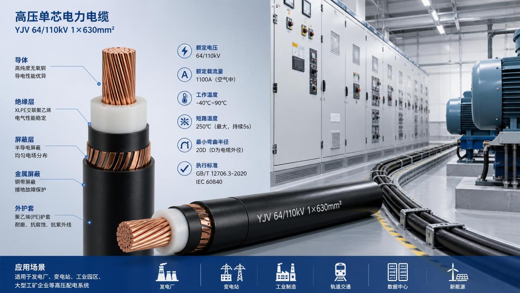 What Is a Power Cable and How Is It Selected for Industrial Power Systems?