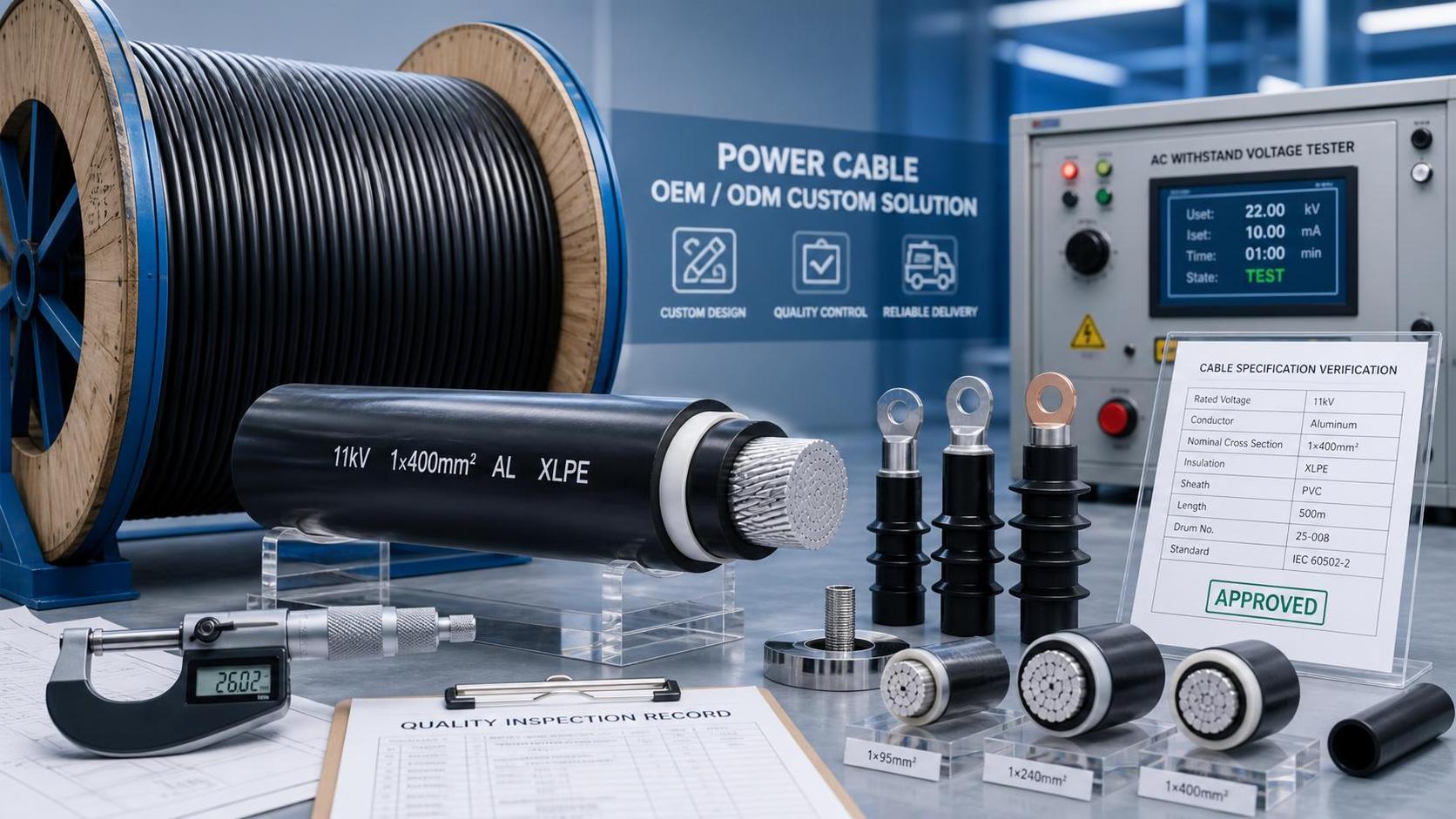 Power Cable OEM Services: What Buyers Should Check Before Starting a Custom Project