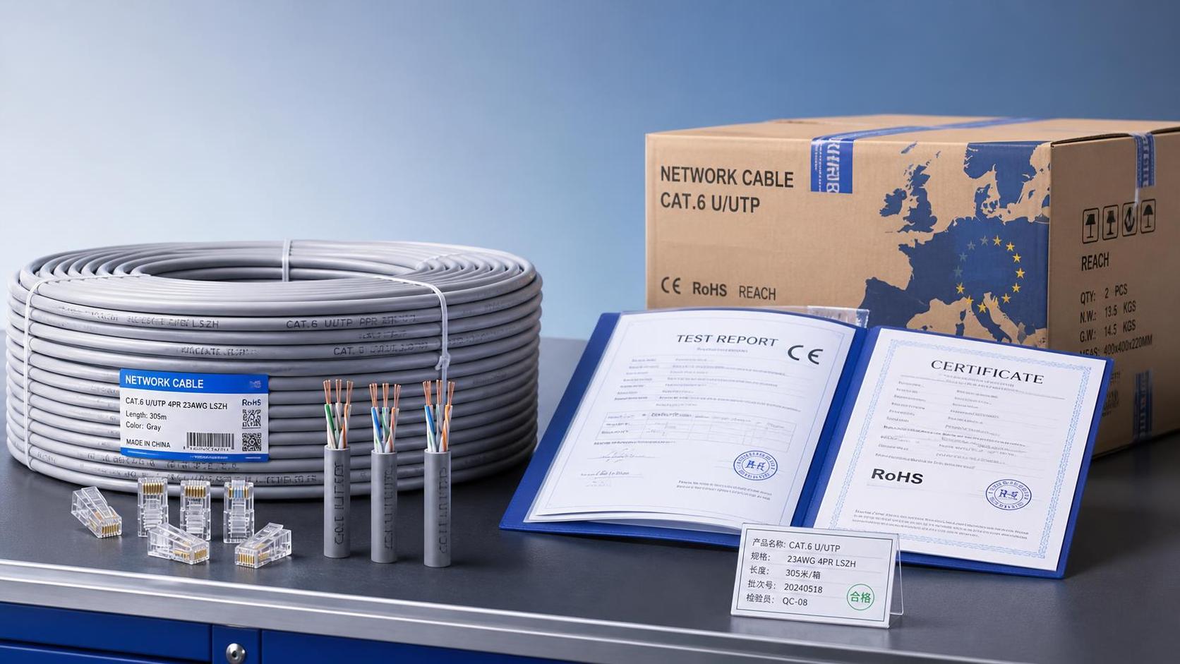 How to Vet a Network Cable Supplier in Europe for Compliance and Delivery Stability
