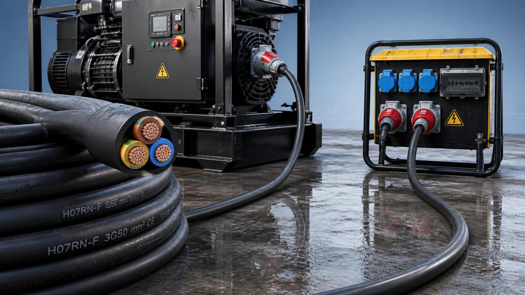 H07RN-F 3G50 Explained: Where This Heavy-Duty Rubber Cable Performs Best