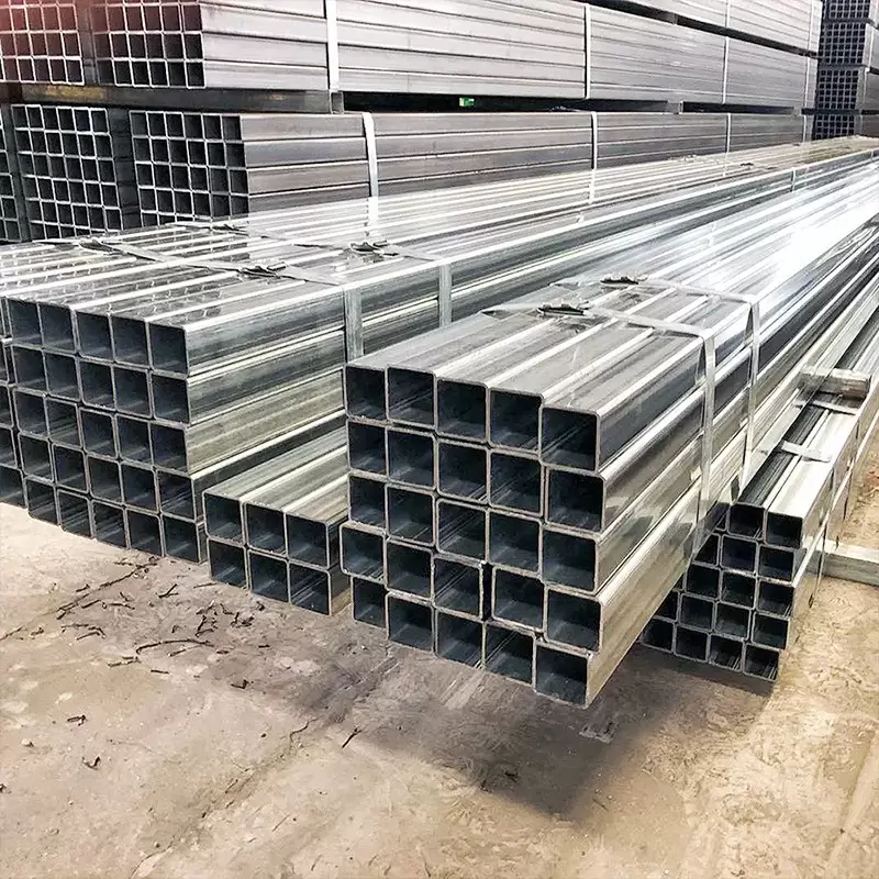 Hot-dip galvanized Square pipes