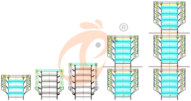 battery cage system for brooder (12) battery cage system for brooder (12)