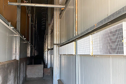 Luoto finished layer project of 49,280 laying hens