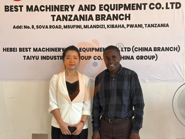 Sucursal de Tanzania ofrece plan de negocio para granjas avícolas, fabrica equipos para granjas avícolas