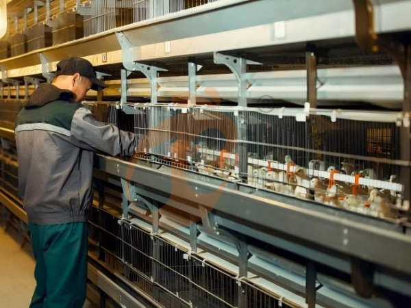 ¿Cómo reducen el desperdicio de alimento las jaulas avícolas optimizadas tipo H de Etiopía?