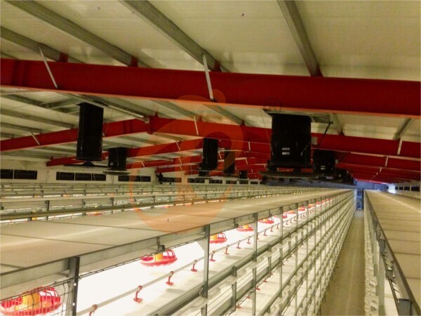 Sistema de Ventilação e Controle de Temperatura para Aves
