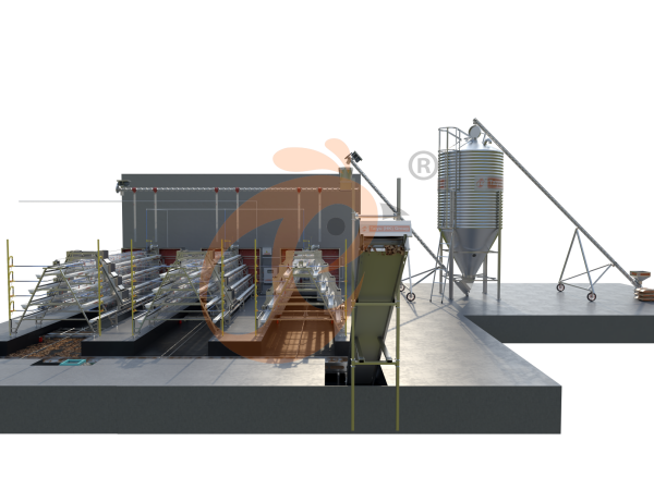 Vale a pena investir em sistemas automatizados de gaiolas em bateria para produtores de aves de médio porte?