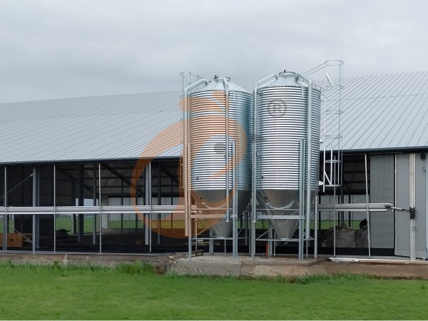 poultry feed silo in opening house poultry feed silo in opening house