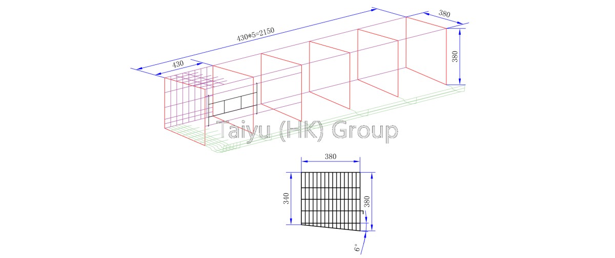 15000 egg laying chicken house drawing (3)