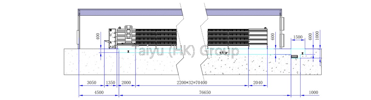 15000 egg laying chicken house drawing (7)