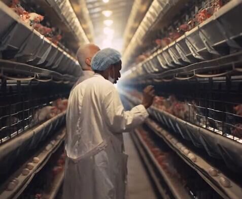 Les objectifs des cages automatiques et des équipements avicoles pour des fermes avicoles de 15 000 à 30 000 volailles