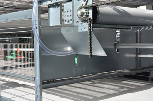 Our company finished 3 rows 4 tiers battery cage s