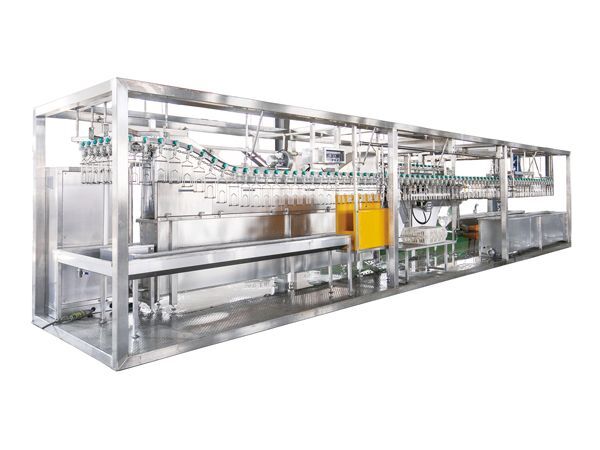 خط الذبح الآلي