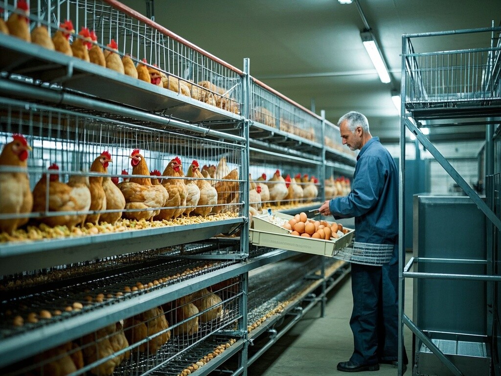 Por qué toda granja avícola necesita jaulas automáticas para ponedoras