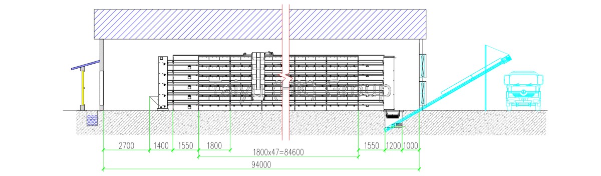 50000 layer chicken house drawing (2)