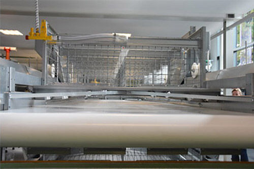 Our company finished 3 rows 4 tiers battery cage s