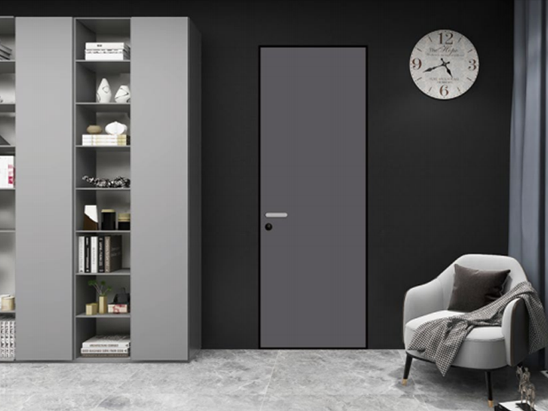 45 all aluminum extremely narrow indoor door