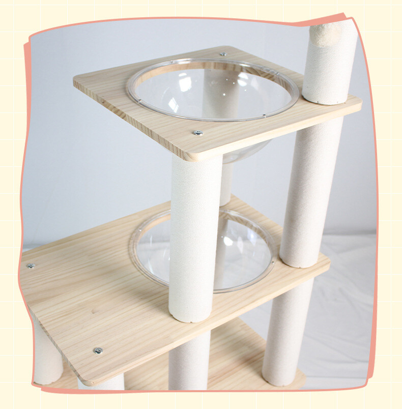Solid Wood Cat Tree CaT-005