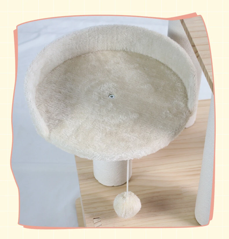 Solid Wood Cat Tree CaT-006