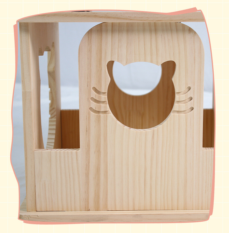 Solid Wood Cat Tree CaT-006