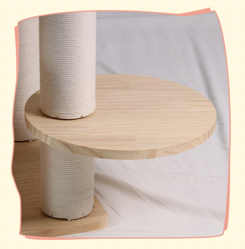 Solid Wood Cat Tree CaT-008