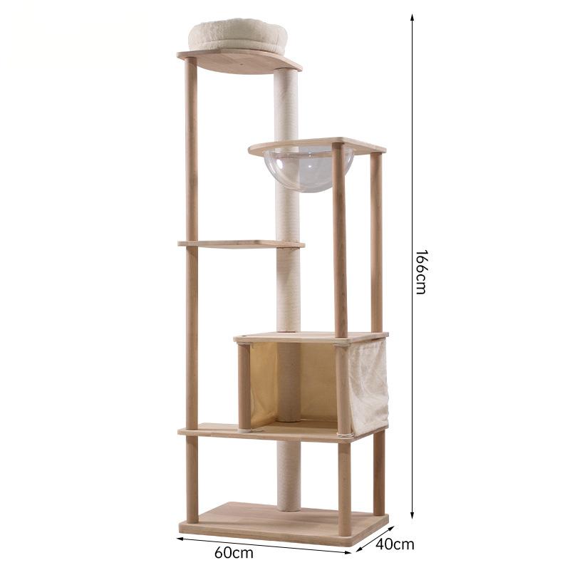 Solid Wood Cat Tree CaT-016