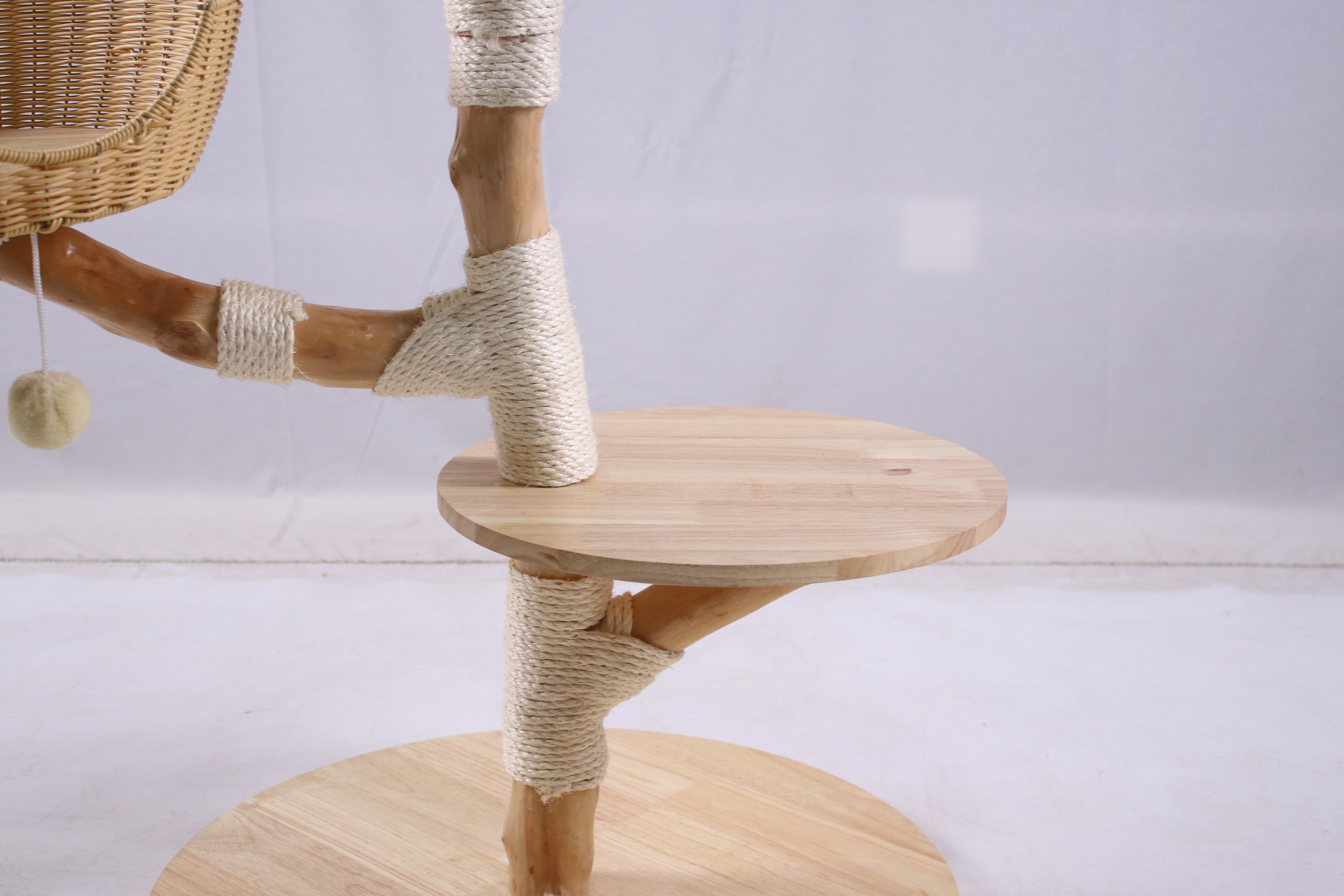 Solid Wood Cat Tree CaT-019