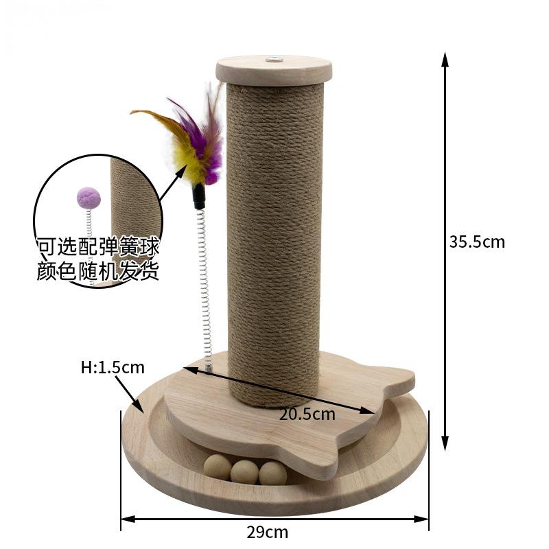 Cat Turntable and Scratching post CaT-021