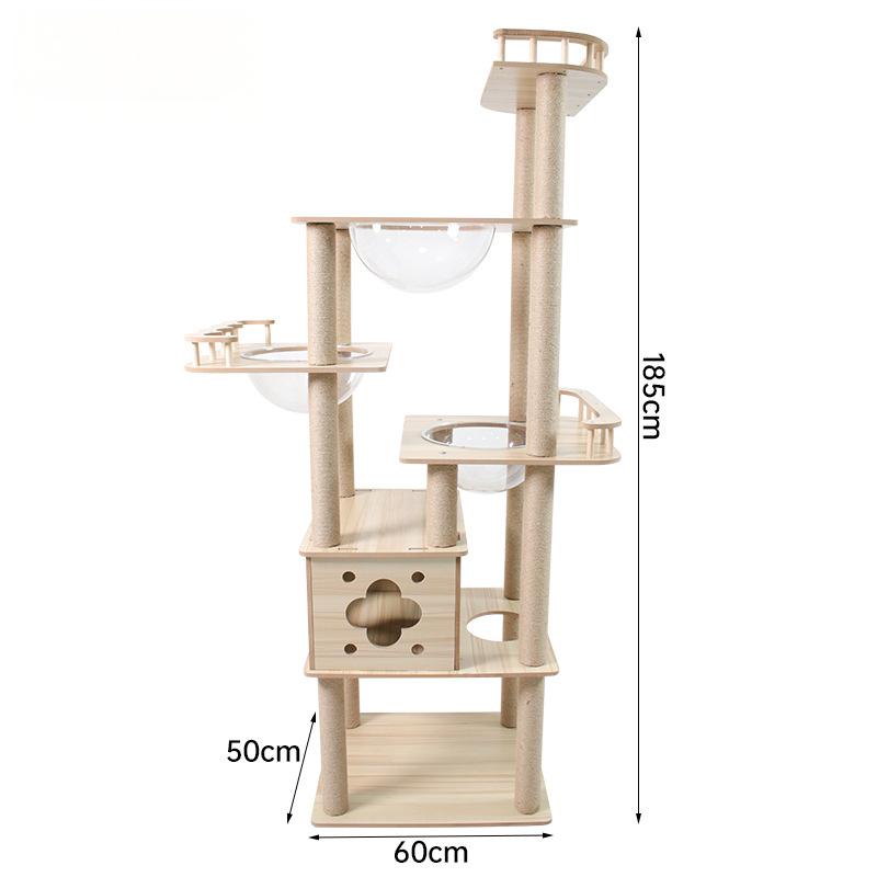 Double Spacecraft Cat Tree CaT-022