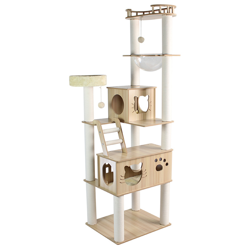Double Cat Bed Cat Tree CaT-024