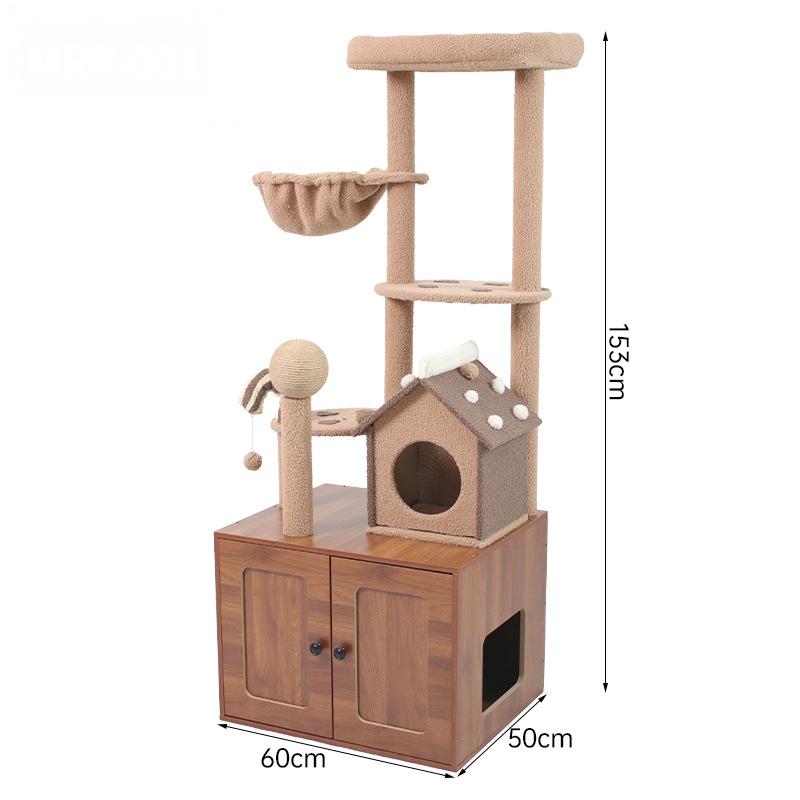 Cat Litter House Cat Tree CaT-029